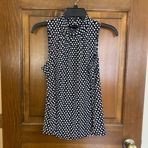 Banana Republic Factory mock neck sleeveless top